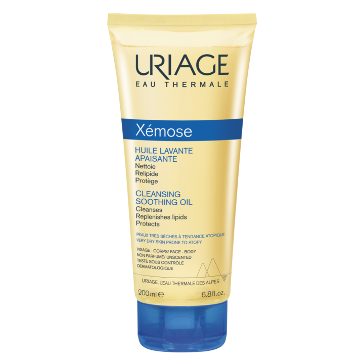 X&eacute;mose Huile lavante apaisante Uriage - tube de 200 ml