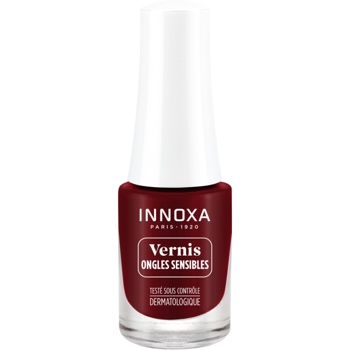 Vernis &agrave; ongles hypoallerg&eacute;nique Rouge Op&eacute;ra 402 Innoxa - flacon de 5 ml