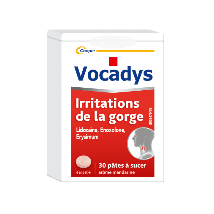 Vocadys p&acirc;te &agrave; sucer - bo&icirc;te 30 p&acirc;tes