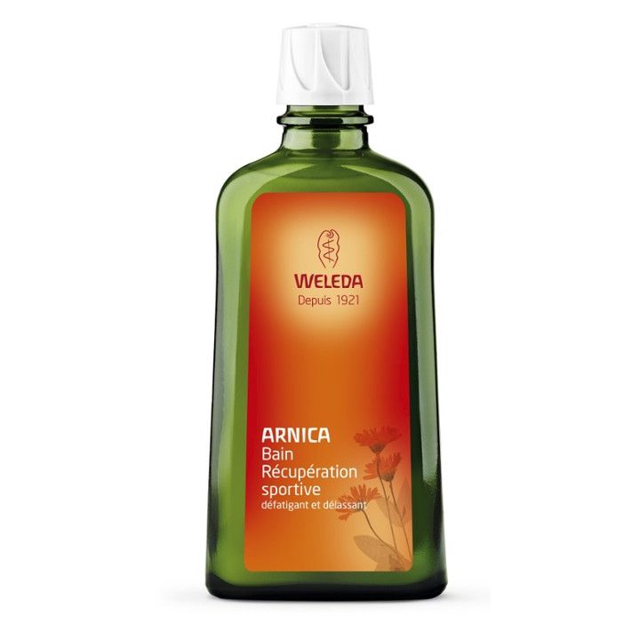 Bain r&eacute;cup&eacute;ration sportive &agrave; l'arnica Weleda - flacon de 200 ml