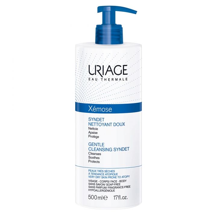 X&eacute;mose Syndet Nettoyant Doux Uriage - flacon de 500 ml