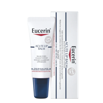 Baume l&egrave;vres calmant Eucerin - tube de 10 ml