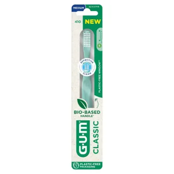 Classic brosse &agrave; dents bio-sourc&eacute;e Medium Gum - une brosse &agrave; dents
