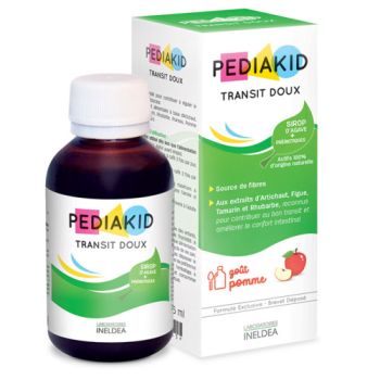 Pediakid transit doux go&ucirc;t pomme - flacon de 125 ml