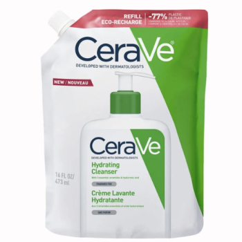 Cr&egrave;me lavante hydratante Cerave - &eacute;co-recharge de 473ml