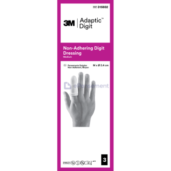 Adaptic doigtier taille M - boite de 3 pi&egrave;ces  