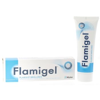 Flamigel plaies et br&ucirc;lures - tube de 50g