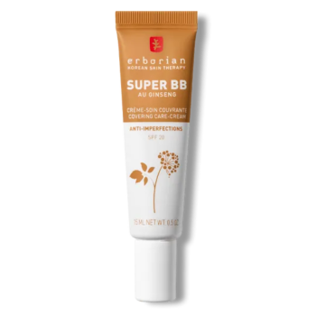 Super bb cr&egrave;me-soin couvrante anti-imperfections caramel spf 20 Erborian - tube de 15ml