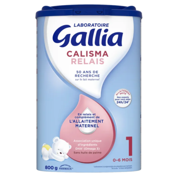 Calisma Relais Lait en poudre 1er &acirc;ge Gallia - pot de 800g