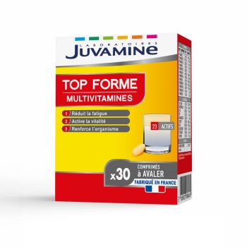 Top forme multivitamines Juvamine - 30 comprim&eacute;s &agrave; avaler