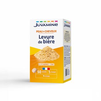 Levure de bi&egrave;re Beaut&eacute; Vitale Juvamine - bo&icirc;te de 50 comprim&eacute;s