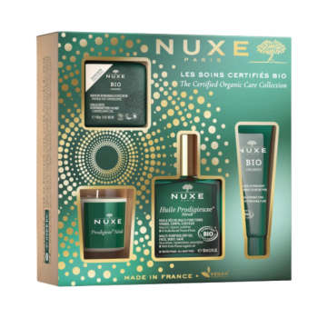 Coffret les soins certifi&eacute;s bio Nuxe - coffret de 4 produits 
