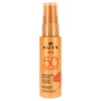 Spray solaire d&eacute;licieux sun SPF50 Nuxe - spray de 50ml