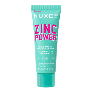 Zinc Power fluide matifiant r&eacute;ducteur de pores Nuxe - tube de 40ml
