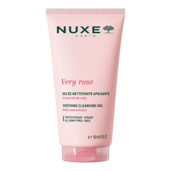 Very Rose gel&eacute;e nettoyante apaisante Nuxe - tube de 150ml 