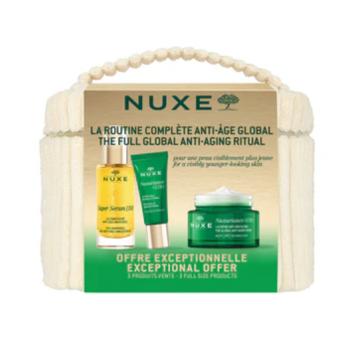 Vanity routine compl&egrave;te anti-&acirc;ge global Nuxe - coffret de 3 produits 