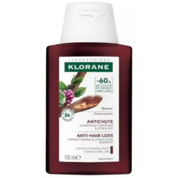 Shampoing &agrave; la Quinine antichute bio Klorane - flacon de 100ml