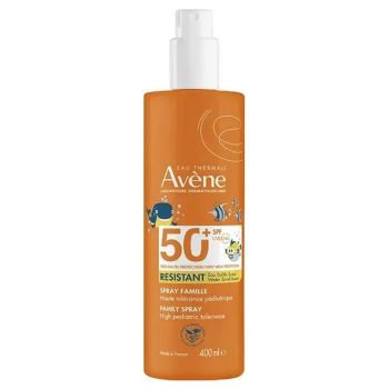 Spray solaire famille r&eacute;sistant SPF50+ Av&egrave;ne - spray de 400ml 