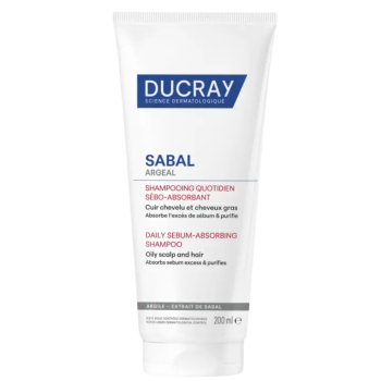 Sabal argeal shampoing quotidien s&eacute;bo-absorbant Ducray - tube de 200ml