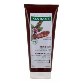 Apr&egrave;s-shampoing cheveux fatigu&eacute;s & chute &agrave; la quinine Klorane - tube de 200ml