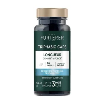 Triphasic Caps longueur Ren&eacute; Furterer - bo&icirc;te de 90 capsules offre sp&eacute;ciale