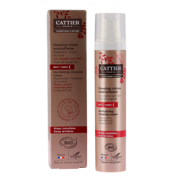 Sleeping cr&egrave;me redensifiante Cattier - flacon-pompe de 50ml