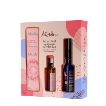Mon rituel hydratant certifi&eacute; BIO Melvita - coffret de 3 produits 