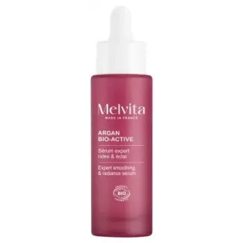 Argan Bio-Active S&eacute;rum expert rides et &eacute;clat Melvita - flacon pipette de 30ml
