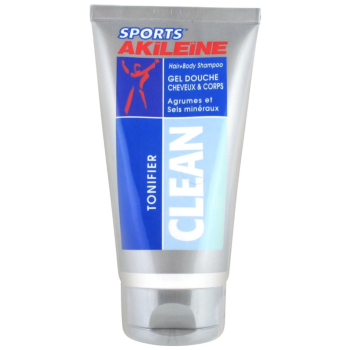 Clean gel douche cheveux et corps Akile&iuml;ne - tube de 150ml