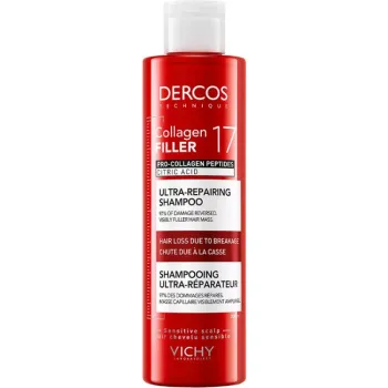 Dercos Collagen 17 filler shampooing ultra-r&eacute;parateur Vichy - flacon de 200ml