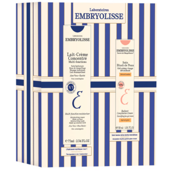 Coffret lait cr&egrave;me concentr&eacute; et soin blush de peau Embryolisse - coffret de 2 produits