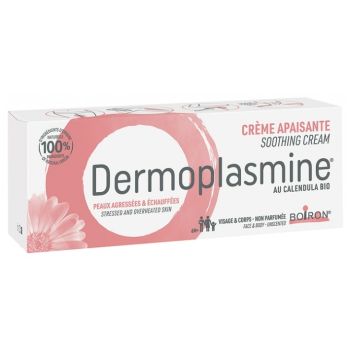 Dermoplasmine cr&egrave;me apaisante au calendula bio Boiron - tube de 70g