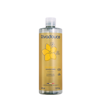 Gel douche Fleur de tiar&eacute; Rivadouce - flacon de 400ml