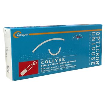 Opticron unidose collyre cromoglicate de sodium - bo&icirc;te de 30 unidoses