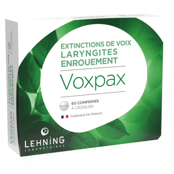 Voxpax enrouement comprim&eacute; Lehning - bo&icirc;te de 60 comprim&eacute;s
