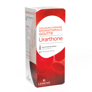 Urarthone solution buvable Lehning - flacon de 250 ml