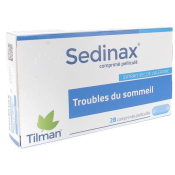 Sedinax troubles du sommeil - bo&icirc;te de 28 comprim&eacute;s pellicul&eacute;s