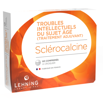 Scl&eacute;rocalcine troubles intellectuels du sujet &acirc;ge Lehning - bo&icirc;te de 60 comprim&eacute;s &agrave; croquer