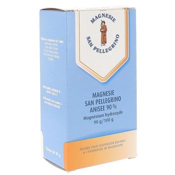Magnesie San Pellegrino anis&eacute;e 90% poudre orale 90g - flacon de 90g