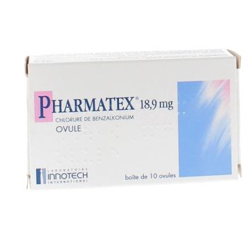 Pharmatex 18,9mg - bo&icirc;te de 10 ovules