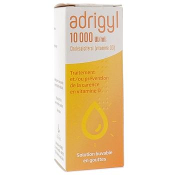 Adrigyl 10000 UI/ml solution buvable en gouttes - flacon de 10ml