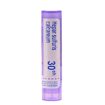 Hepar sulfuris calcareum 30CH Boiron - tube de 4g