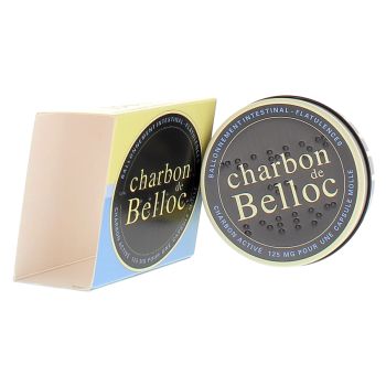 Charbon de Belloc ballonnement intestinal 125g - bo&icirc;te de 36 capsules molles