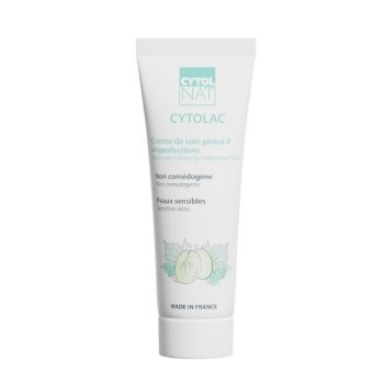 Cytolac Cr&egrave;me de soin peaux &agrave; imperfections Cytolnat - tube de 50ml