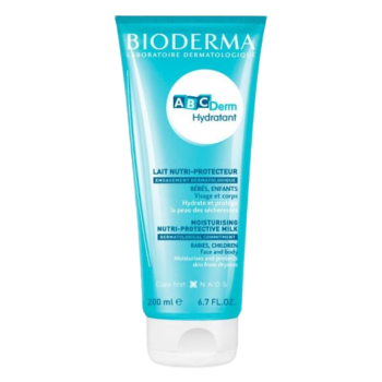 ABCDerm hydratant lait nutri-protecteur b&eacute;b&eacute;s enfants Bioderma - tube de 200ml