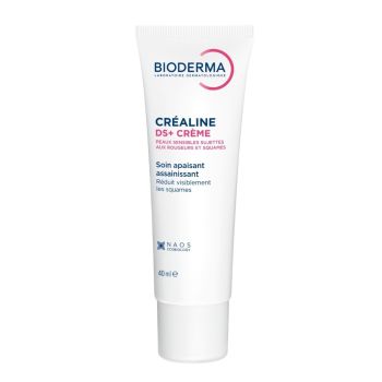 Cr&eacute;aline DS+ cr&egrave;me apaisante assainissante Bioderma - tube de 40 ml