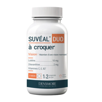 Suv&eacute;al duo &agrave; croquer vision Densmore - pot de 90 comprim&eacute;s 