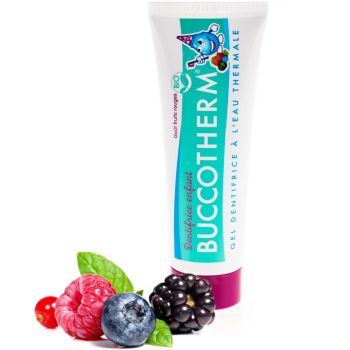 Dentifrice enfant +3 ans go&ucirc;t fruits rouges bio Buccotherm - tube de 50ml