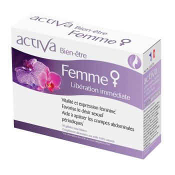 Activa bien-&ecirc;tre femme - bo&icirc;te de 30 g&eacute;lules
