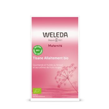 Tisane d'allaitement ar&ocirc;me fruits rouges Weleda - bo&icirc;te de 20 sachets